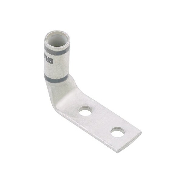 Panduit One-Hole Compression Lug, 6 AWG Max, Standard Barrel, Copper, Blue LCDX6-14AF-L - main